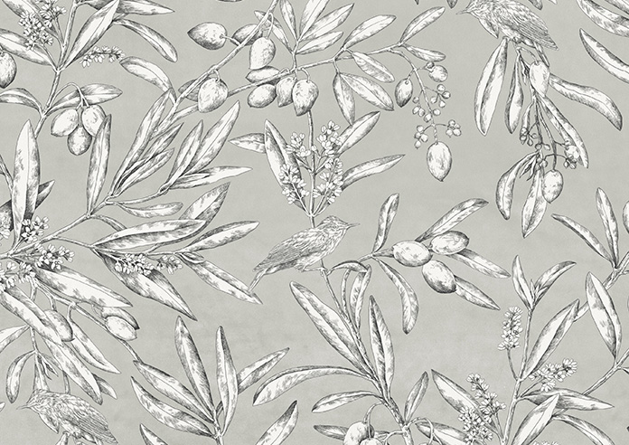 Aviary Velvet, Whisper - Roman Blind - Image 7